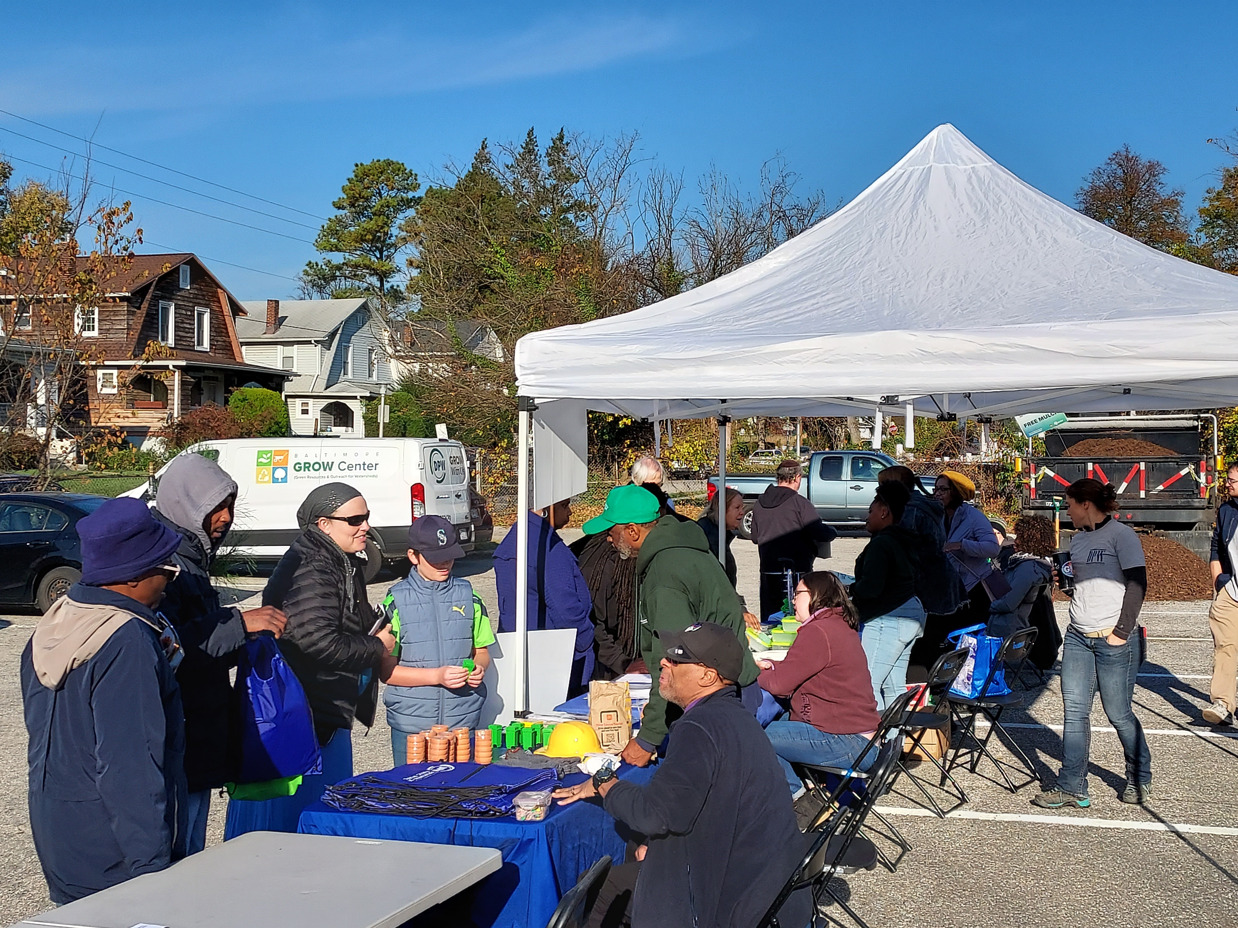 GROW Center pop-up at Oliver Bethel Street Playspace Spring 2019